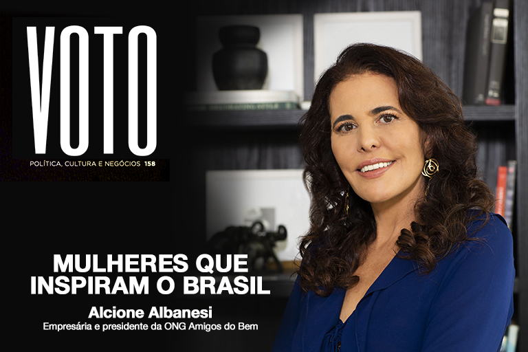 Mulheres que inspiram o Brasil: Alcione Albanesi Empresária e presidente da ONG Amigos do Bem