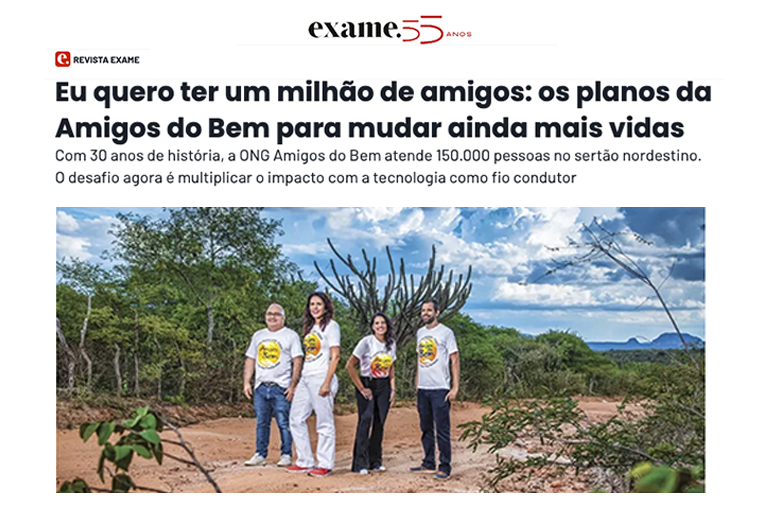 Eu quero ter um milhão de amigos: os planos da Amigos do Bem para mudar ainda mais vidas